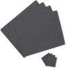 LIND DNA Nupo Square Placemats 4 st. + Onderzetters 4 st. Black online kopen