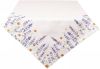 Clayre & Eef Tafelkleed 150x250 cm Wit Paars Katoen Rechthoek Lavendel online kopen