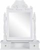 VidaXL Kaptafel met draaiende rechthoekige spiegel MDF online kopen