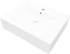 VidaXL Luxe wastafel met kraangat wit rechthoekig keramiek 60x46 cm online kopen