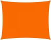 VidaXL Zonnescherm rechthoekig 3, 5x4, 5 m oxford stof oranje online kopen