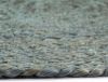 VidaXL Placemats 4 st rond 38 cm jute olijfgroen online kopen