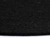 VidaXL Placemats 6 st rond 38 cm katoen effen zwart online kopen